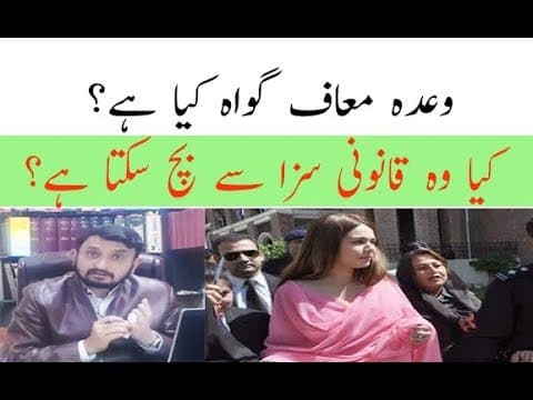 ✔️wada maaf gawah - approver-Tender of Pardon - وعدہ معاف گواہ کیا ہےْ؟